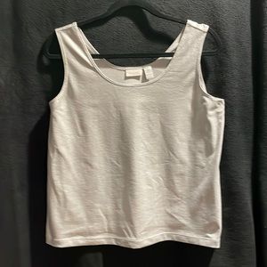 Chico’s Silver Tank Top